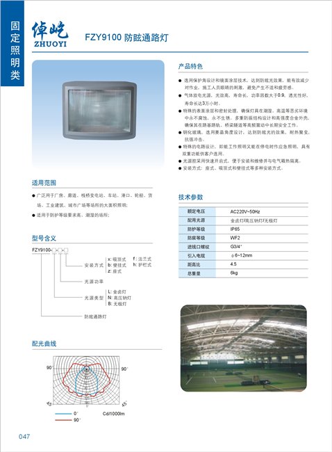 温州倬屹防眩通路灯厂家直销