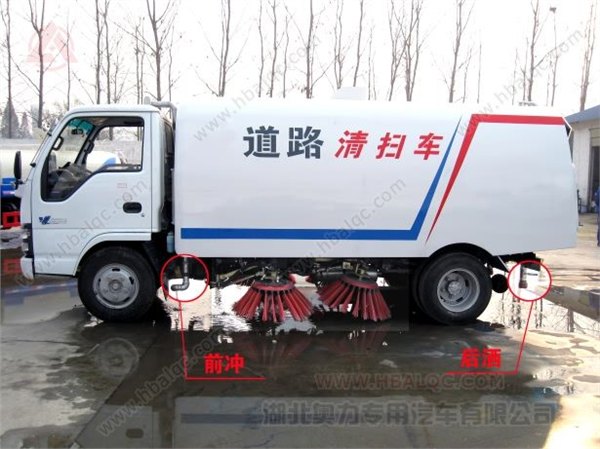 庆铃五十铃多功能扫路车 人行道清扫车 扫路车生产厂家