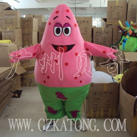 供应卡通人偶毛绒公仔派大星