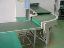 转弯皮带流水线