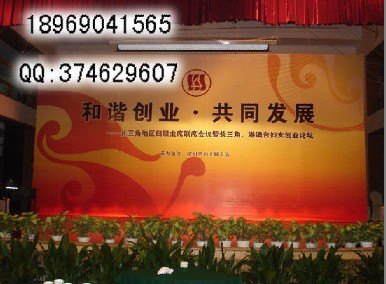 供应杭州广告背景展架立式背景支架铝合金伸缩杆便携式展板展会展览器材生产