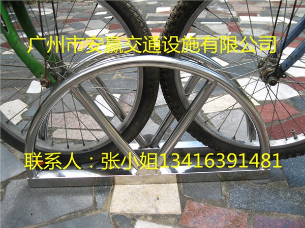 广州挂壁式自行车停放架，简单设计美观车架订做