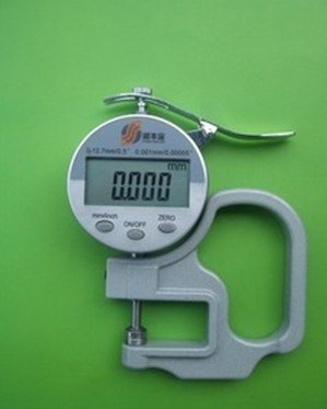 顺丰金数显测厚仪 数字千分测厚规 SFJ0-12.7mm机械薄膜测厚度