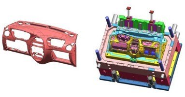汽车仪表盘模具价格 