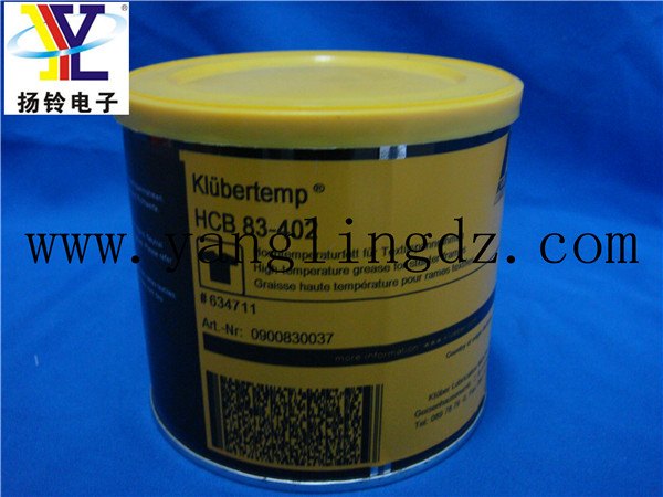 广东供应克鲁勃Klubertemp HCB 83-402润滑脂原装进口
