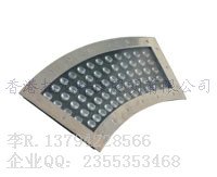 哈尔滨博物馆工程圆柱建筑物专用亮化led弧形地埋灯 