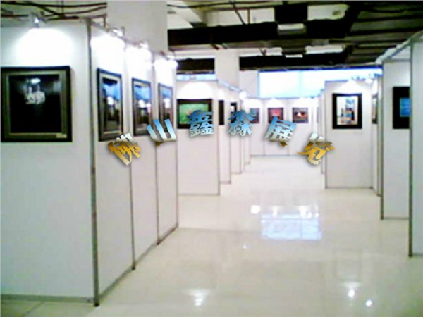 厂家订作八棱柱可拆卸展板、图片背景展览展板 贴写真展架