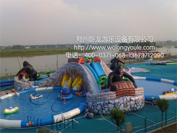 供应嬉水乐园2013年新款专利产品 花果山水寨强势来袭！