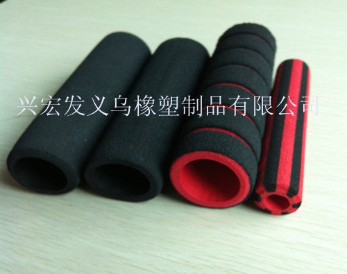 NBR橡胶发泡管、包袋手柄手把、条纹手柄