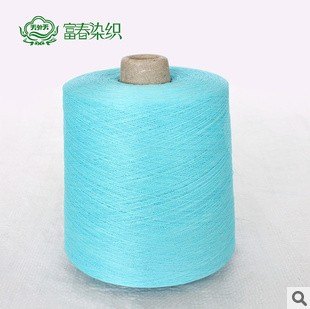 单丝光合股精梳棉 JC32S/2烧毛丝光厂家
