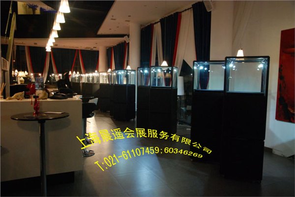 上海玻璃展示柜租赁