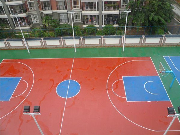 烟台塑胶球场施工