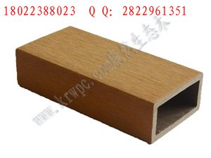 供应广西生态木厂家直销 5025PVC共挤方通 