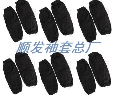 牛仔袖套围裙，顺发袖套围裙厂，500多台机生产，产量大