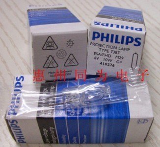 PHILIPS 7387 6V10W G4 ESA/FHD 灯泡