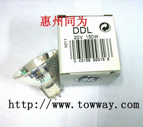 美国GE DDL 20V150W 卤素灯杯