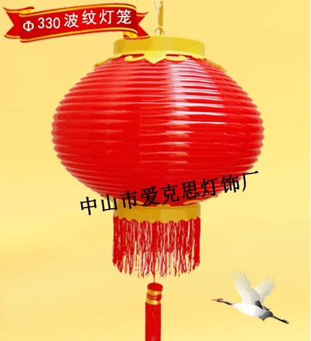 新年节庆供应设计独特的节庆LED灯笼330mm