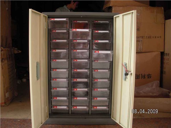 供应48抽零件柜，深圳带门零件柜，不带门零件柜有出售