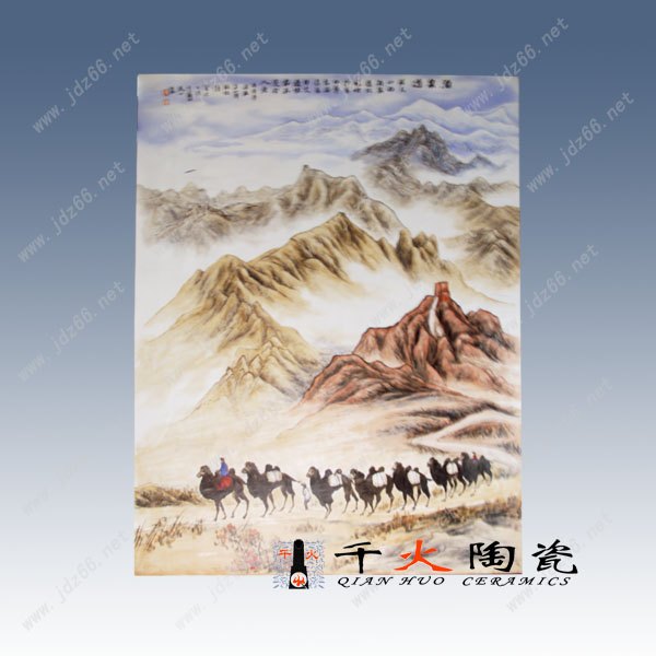 供应瓷板画  大型装饰瓷板画 瓷板画生产厂家
