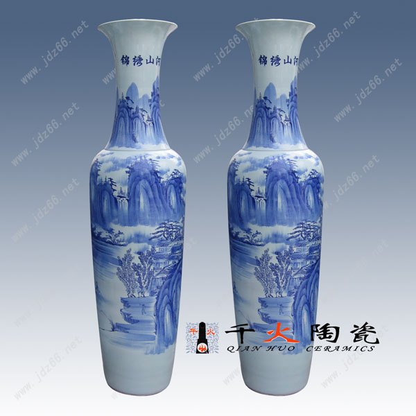 供应陶瓷大花瓶 雕刻大花瓶 景德镇大花瓶