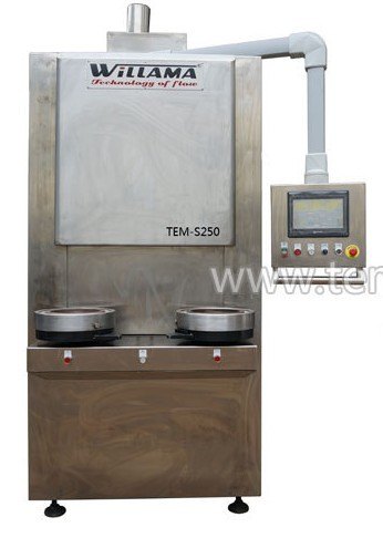 双工位 热能去毛刺机 液压阀体盲孔异型孔交叉孔去毛刺 WLM-S250