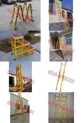 伸缩铝梯 登高梯 挂钩梯 多功能折叠梯