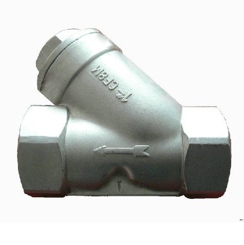 不锈钢丝口Y型过滤器 Y型过滤器