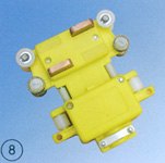 供应JDR4-16/40高低脚转弯滑触线集电器订做