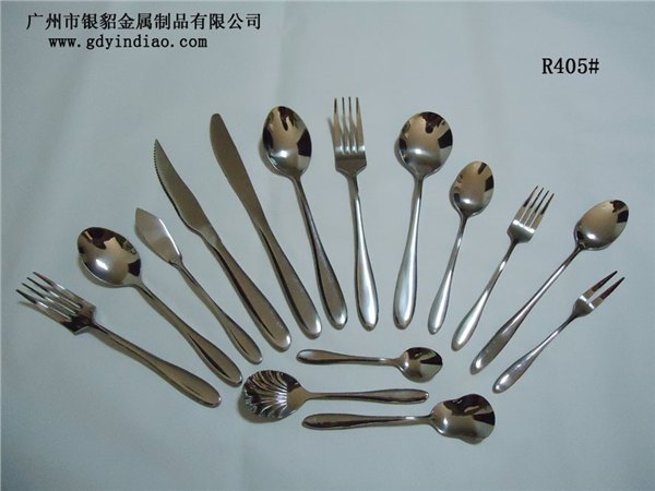 银貂不锈钢餐具厂 供应不锈钢餐具 西餐具 酒店刀叉更