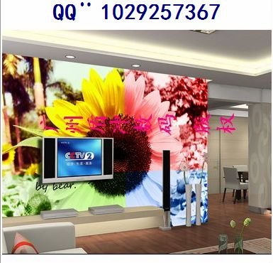 广州盾冲【无缝】弱溶剂丝绢布/仿丝绸无缝壁画基材材料