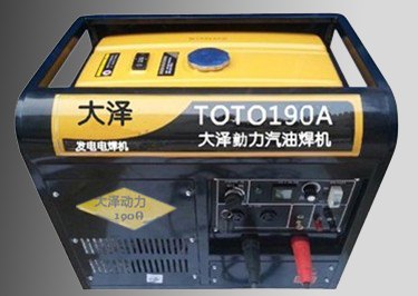 190A汽油发电电焊机，自发电电焊机价格