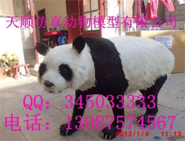 仿真熊猫 照相仿真大熊猫 月收入过万熊猫模型