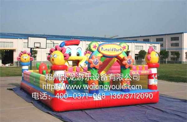 卧龙大批量小鸭乐园 充气城堡 厂家价格