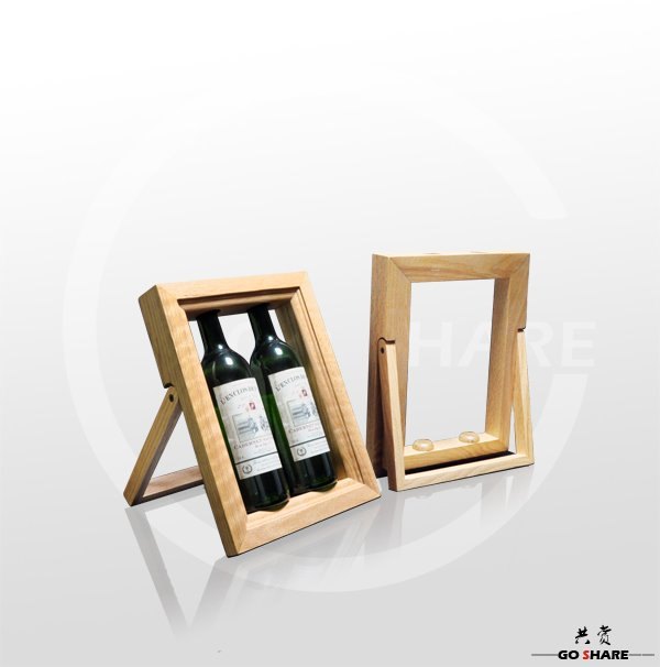 小型酒架|桌面酒架|金色流传酒架X2