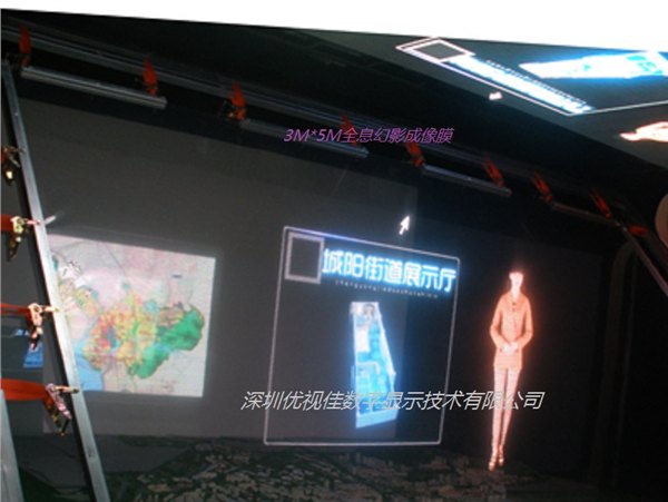 进口3D全息立体成像膜  全息幻影成像膜 舞台全息幻象膜 全息设备