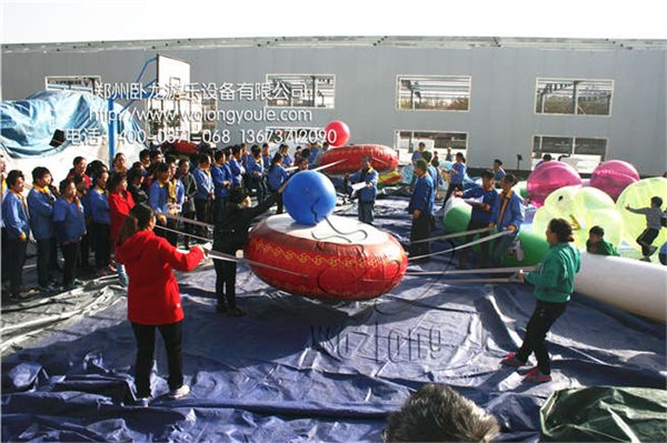 大型充气玩具 趣味运动会设备租赁季 卧龙游乐