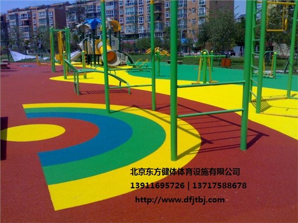 吉林幼儿园地面图案施工 吉林epdm地面施工 