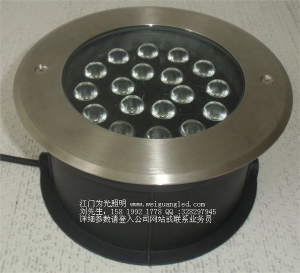 18W大功率LED地埋灯 规格参数