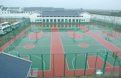 嘉兴桐乡塑胶篮球场价格|网球场围网|材料施工报价