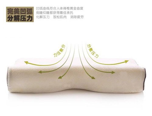 供应温州颈椎保健枕太空记忆棉枕头