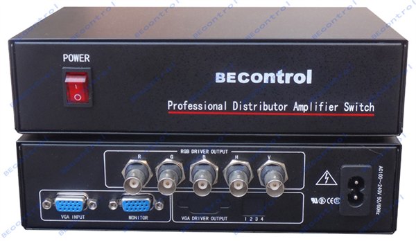 VGA-RGBHV  VGA转RGBHV（5BNC)转换器 