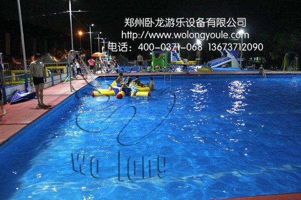 卧龙游乐设备 移动式水乐园 动漫水世界项目