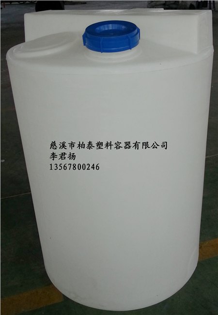 500升环保工程专用PE水箱/房顶塑料水塔,慈溪柏泰厂家批发价格