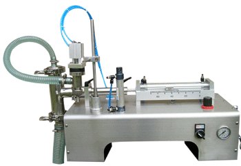 半自动灌装机V液体定量灌装机=食品灌装机