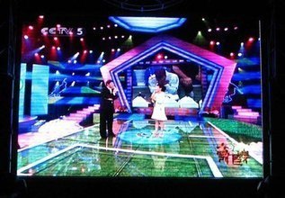 舞台背景LED大屏幕,舞台led显示屏方案,LED舞台背景屏价格