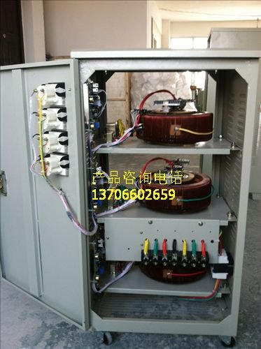 30KVA全自动稳压器，三进三出380V稳压器，15kW设备