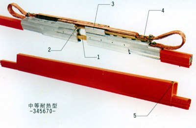 供应单极H型滑触线铜膨胀段厂家