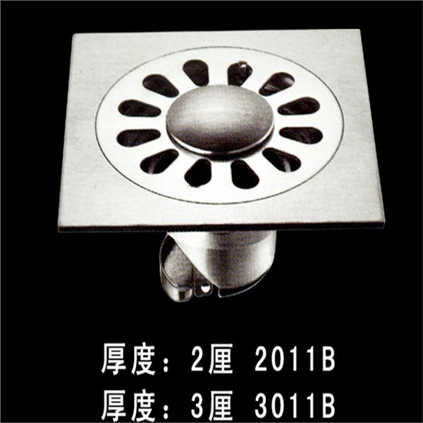 供应钢自封不锈钢地漏，10*10地漏，2厘3厘地漏
