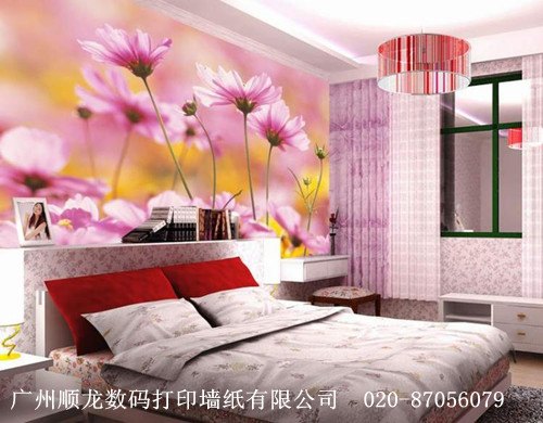 广州顺龙墙纸，壁纸，个性化墙纸，打印墙纸，弱溶剂墙纸