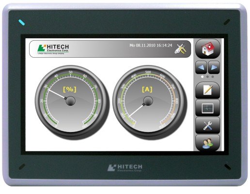 海泰克全新升级7寸人机PWX8700T-N新品上市，厂家直销